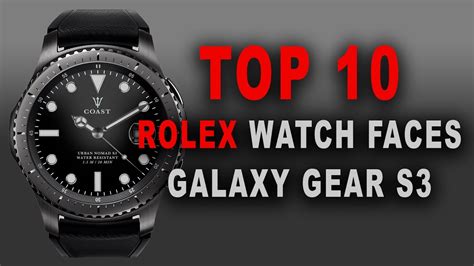 gear s3 rolex watch faces|Rolex Custom Faces TOP 10 (Samsung Gear S3).